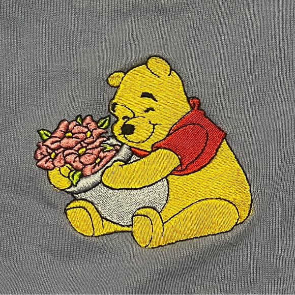 Rare Vintage 90s Disney Winnie the Pooh Baby Ruffle Bubble Romper 24 Months - Picture 3 of 12